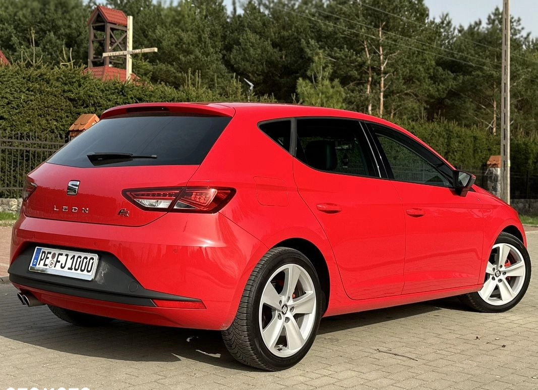 Seat Leon cena 42900 przebieg: 130000, rok produkcji 2014 z Pisz małe 92